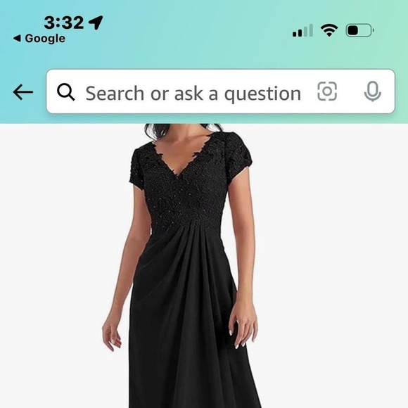 Elegant Maxi Dress Pearl Embellishments A-Line Sweetheart Neck Line, Size 2 - Picture 8 of 8